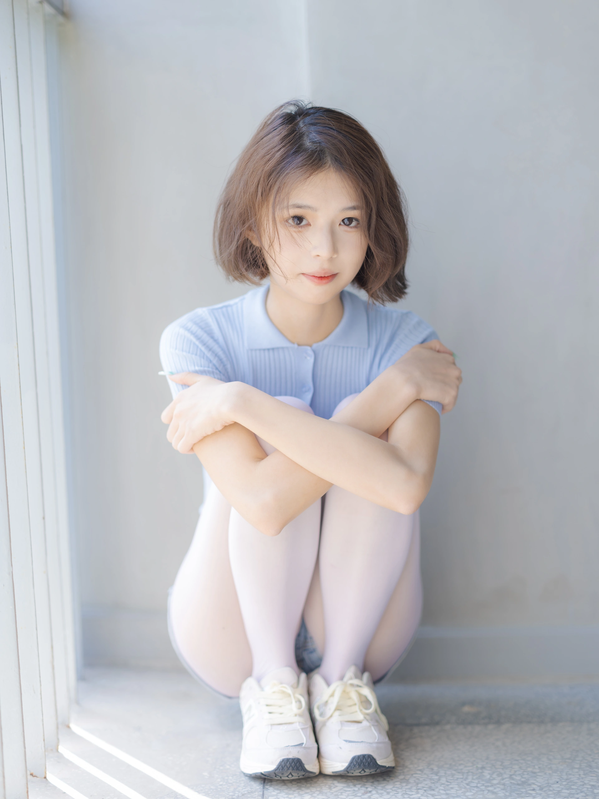 森萝财团写真 - 媛媛 试拍 15D超薄白丝 3